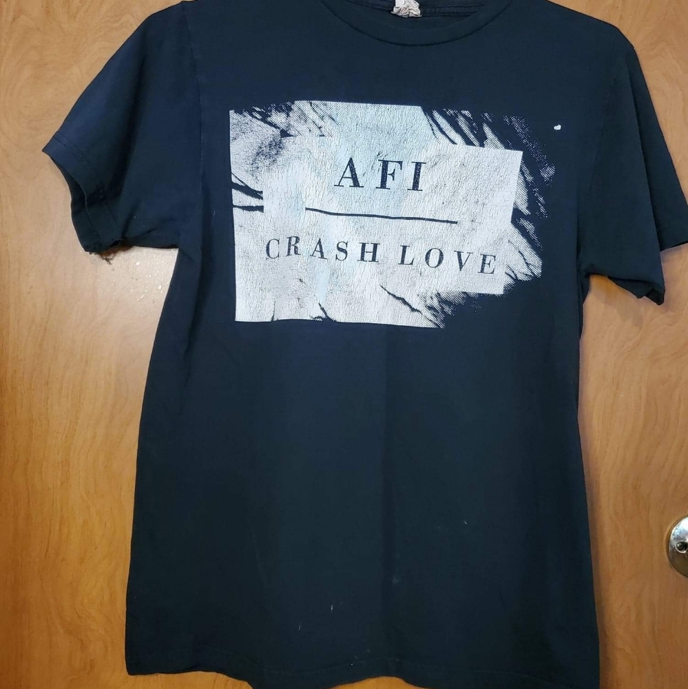 Vintage AFI 2009 Crash Love tour band t shirt.